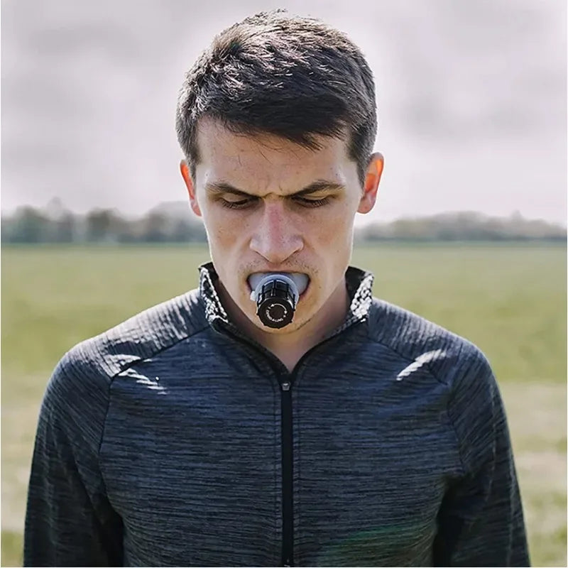 Boost Your Fitness with the 1PC Sports Breathing Trainer - Enhance Lung Capacity and Muscle Relaxation at Home!